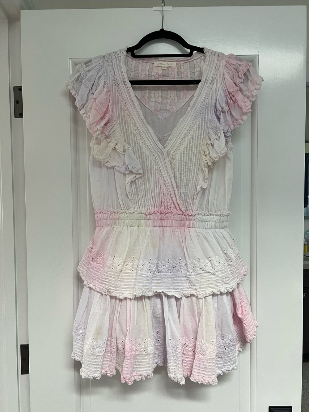 LoveShackFancy Gwen Mini Dress